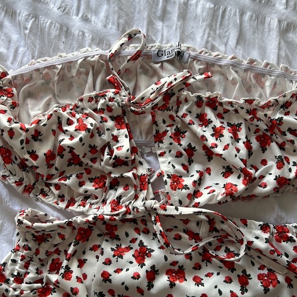 Floral 2 piece skirt set - Picture 4 of 7